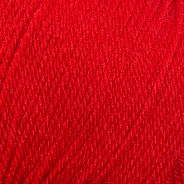 La Mia Merino Kırmızı El Örgü İpi - L092 - 33789 - Resim 2