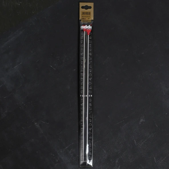 ADDI KALPLİ 3MM 40CM KLASİK ALÜMİNYUM ÖRGÜ ŞİŞİ - ürün görseli