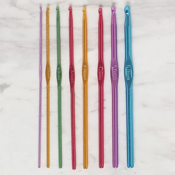 Loren Çantalı Tığ ve Örgü Aksesuarları Seti - Resim 5