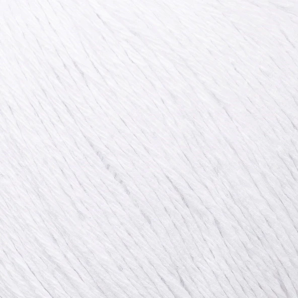 Loren Natural Baby Beyaz El Örgü İpi - R001 - 33829 - Resim 2