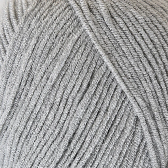 La Mia Baby Boom Gri El Örgü İpi - 1000 - 34117 - Resim 2