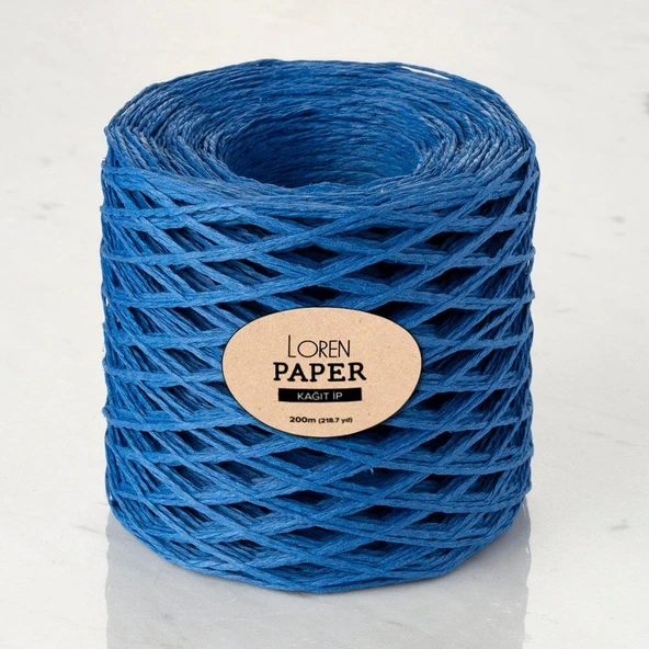 Loren Paper Saks Mavi Kağıt İpi - RH15 ürün görseli