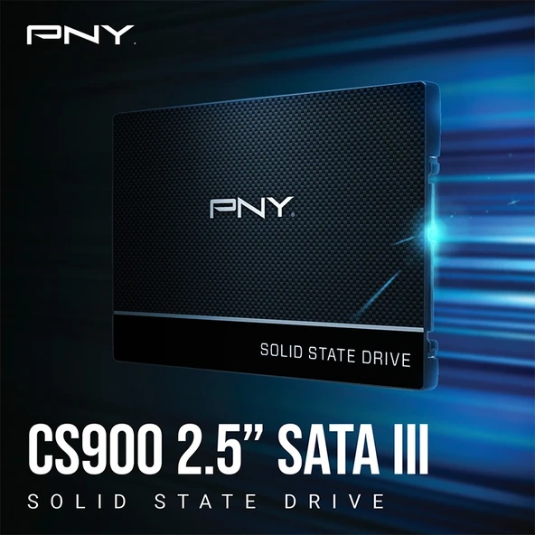 Pny Cs900 250gb 535/500mb/s 2,5" Sata3 Ssd Ssd7cs900-250-rb