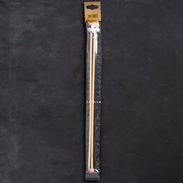 Addi Bambus 5mm 35cm Bambu Örgü Şişi - 500-7 ürün görseli