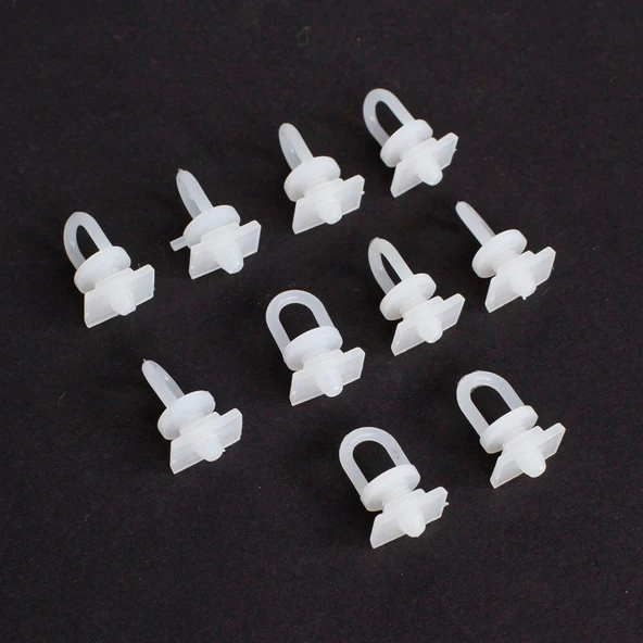 Loren Perde Düğmesi 10 adet Dikdörtgen Tabanlı ürün görseli