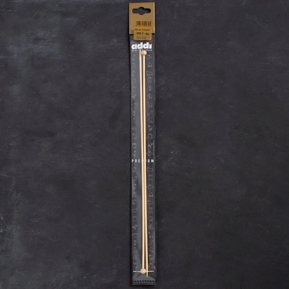Addi Bambus 3mm 35cm Bambu Örgü Şişi - 500-7 ürün görseli