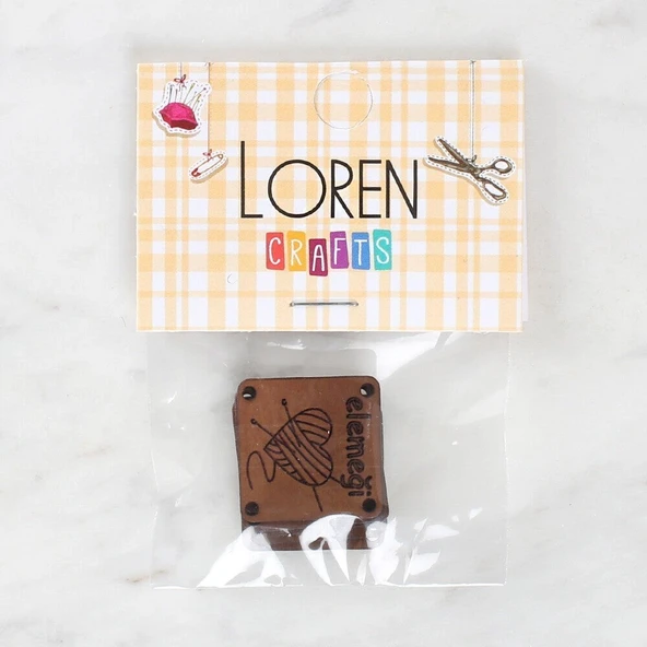 Loren Crafts Elemeği Deri Arma 5 Adet - 1566 - Resim 2