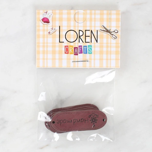 Loren Crafts Handmade Deri Arma 5 Adet - 1590 - Resim 2