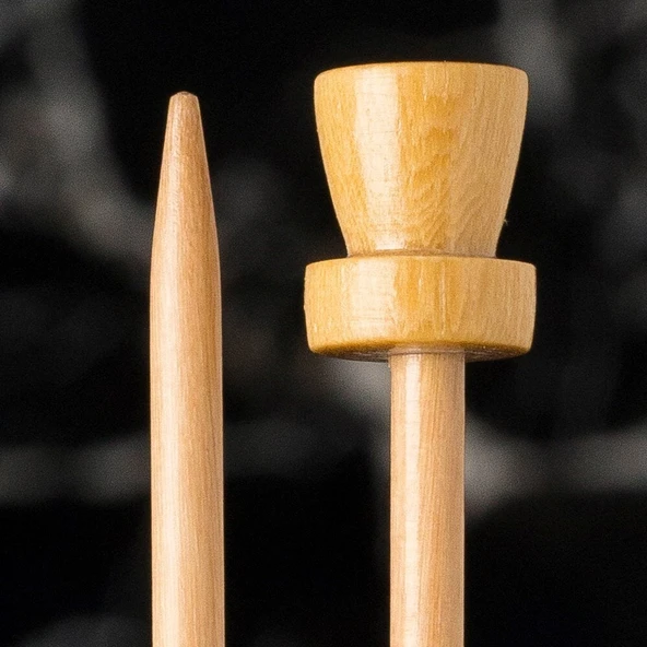 La Mia Whitewood 2.5 mm 36 cm Ahşap Örgü Şişi - Resim 2