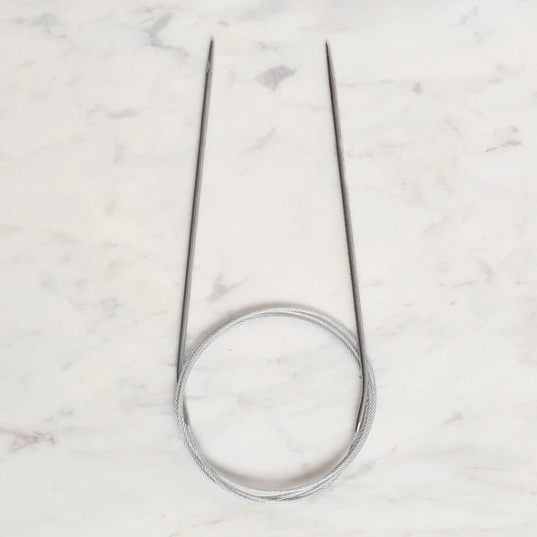 Loren Crafts 2.5 mm Çelik Misinalı Şiş 100 cm ürün görseli