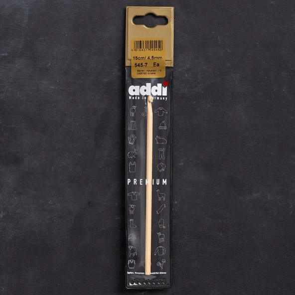 Addi Bambus 4,5mm 15cm Bambu Yün Tığ - 545-7 ürün görseli