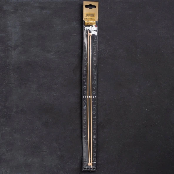 Addi Bambus 2mm 35cm Bambu Örgü Şişi - 500-7 ürün görseli