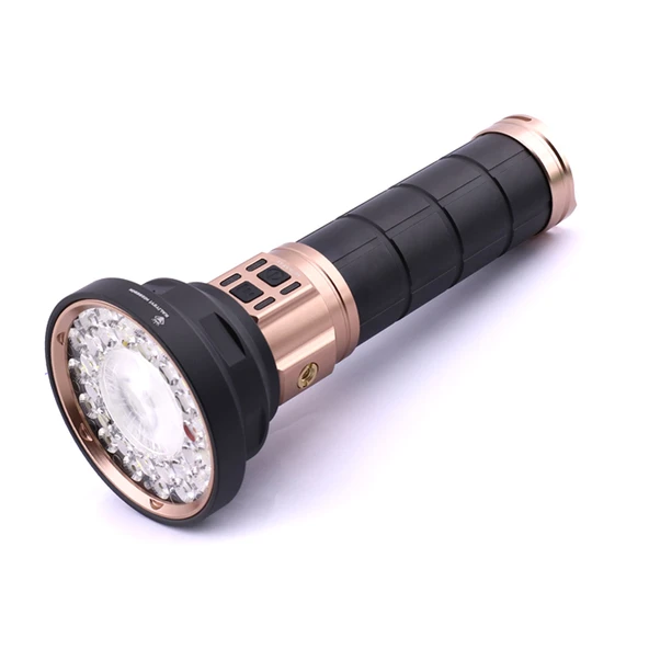 El Feneri 6000 Lümen Uzun Menzil 100W Şarjlı Powerbank Ledli Işık Kafa Lambası Su Geçirmez Kamp - Resim 7