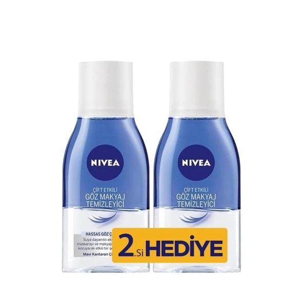 Nivea Çift Etkili Göz Makyaj Temizleyici 125 Ml 2'li Set