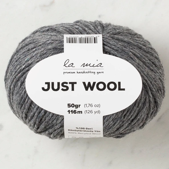 La Mia Just Wool Koyu Gri El Örgü İpi - LT003 - 33841 ürün görseli