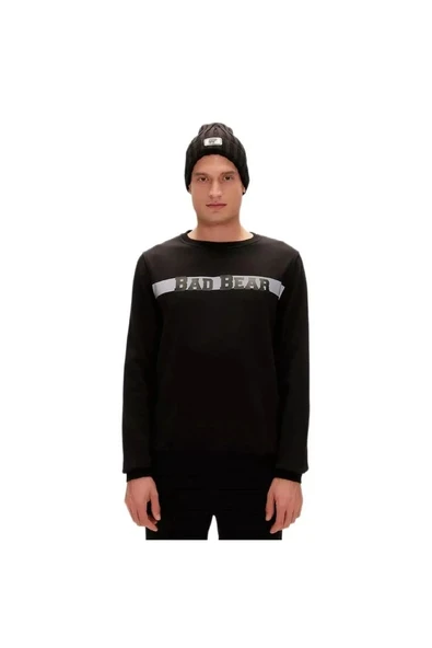 BAD BEAR REFLECT BEAR CREWNECK - 1