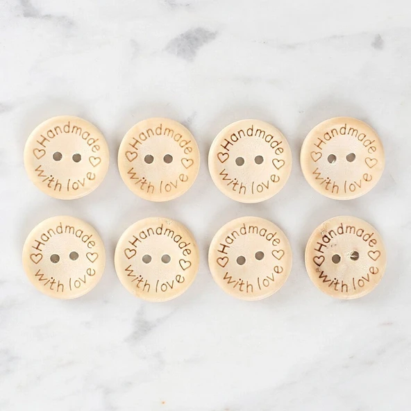 Loren Crafts Handmade 8'li Düğme - 1615 ürün görseli