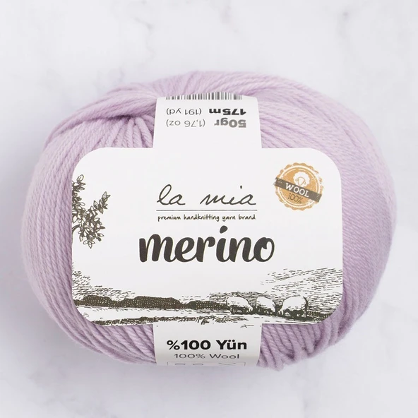 La Mia Merino Lila El Örgü İpi - L140 - 33783 ürün görseli