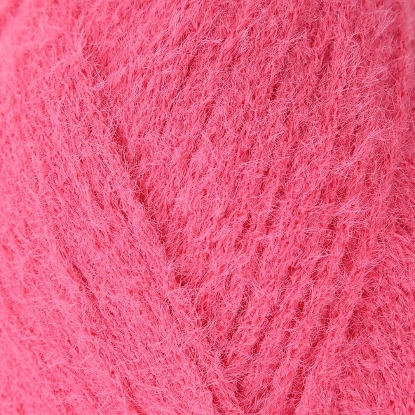La Mia Club Koyu Pembe El Örgü İpi - 609 - Resim 2
