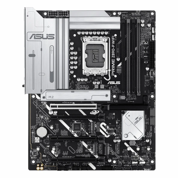 Asus Prime Z890-P WiFi DDR5 (8666MHz)OC M.2 HDMI/DP/USB-C PCIe 5.0 1851P ATX Anakart - Resim 2