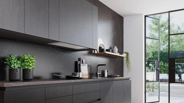 Siemens LB87NAC50 Gömme Aspiratör Paslanmaz Çelik - Resim 2