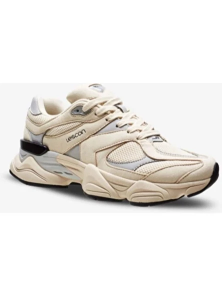 LESCON GHOST 2 EASYSTEP BEJ UNİSEX CASUAL ANATOMİK SPOR AYAKKABI - Resim 8