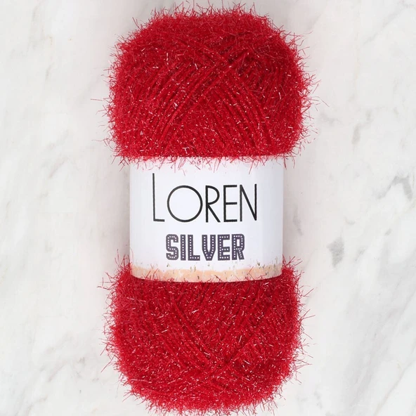 Loren Silver Bordo El Örgü İpi - RS0024 - 34088 ürün görseli