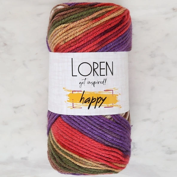 Loren Happy Ebruli El Örgü İpi - RH014 - 34299 ürün görseli