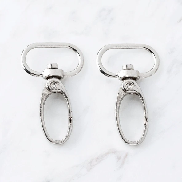 Loren 2,5x4 cm 2 li Makrome Anahtarlık Kancası ürün görseli