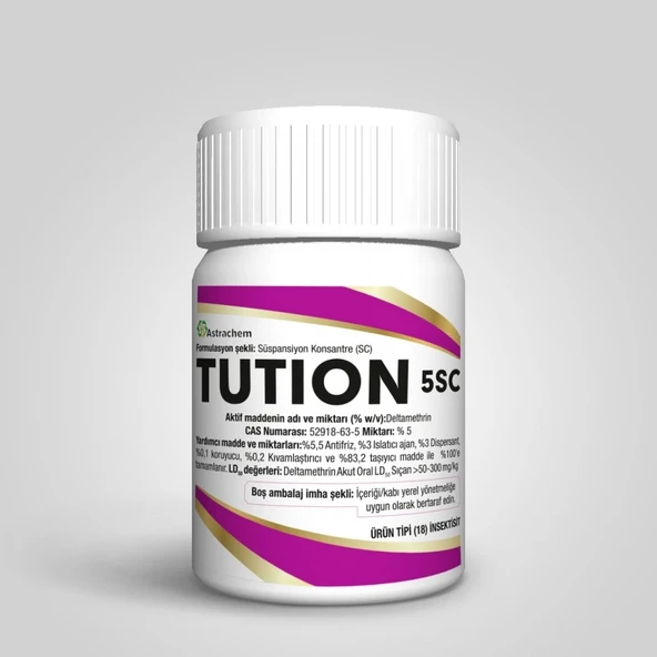 Tution Haşere İlacı 5 SC 50 ML