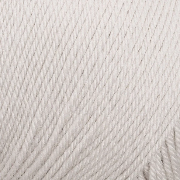 La Mia Merino Açık Gri El Örgü İpi - L047 - 33782 - Resim 2