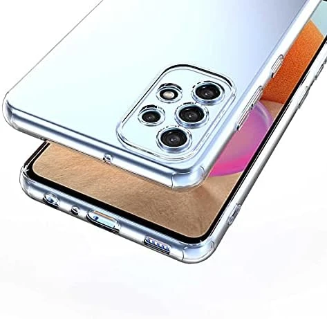 Samsung Galaxy A53 Uyumlu Kamera Korumalı Darbe Önleyici Ultra Slim TPU Şeffaf Silikon Kılıf - 2