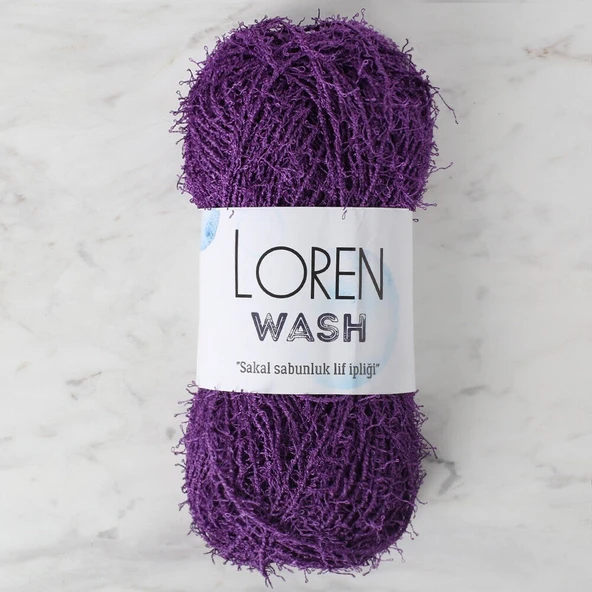 Loren Wash Mor El Örgü İpi - R093 - 34029 ürün görseli