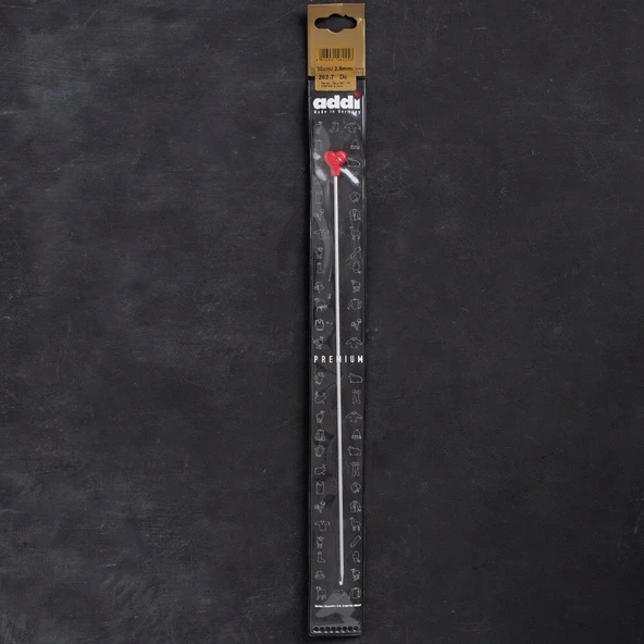 Addi 2,5mm 30cm Klasik Alüminyum Tunus Tığı - 262- ürün görseli