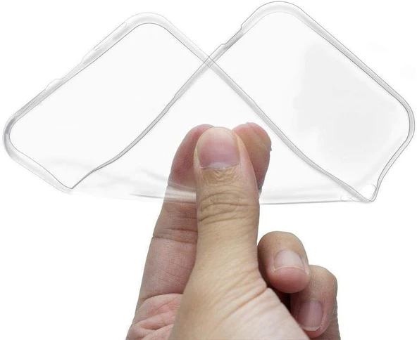 Samsung Galaxy A53 Uyumlu Kamera Korumalı Darbe Önleyici Ultra Slim TPU Şeffaf Silikon Kılıf - 6
