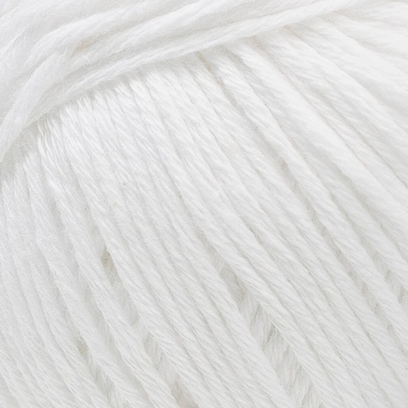 La Mia Cottony Beyaz Bebek El Örgü İpi - P1-L001 - 33576 - Resim 2