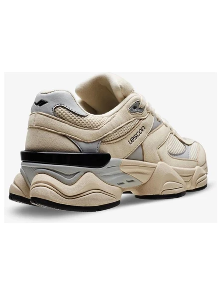 LESCON GHOST 2 EASYSTEP BEJ UNİSEX CASUAL ANATOMİK SPOR AYAKKABI - Resim 5