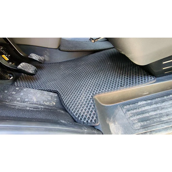 Bod Volkswagen Transporter T6.1 3D Havuzlu Paspas 2019-2023 - Resim 2