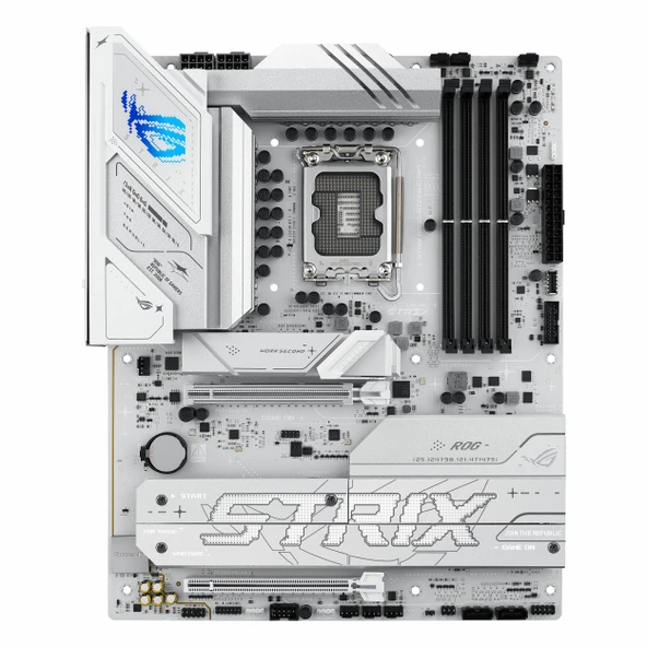 Asus ROG Strix B860-A Gaming WiFi DDR5 (9066MHz)OC M.2 HDMI/DP/USB-C PCIe 5.0 1851P ATX Anakart - Resim 2