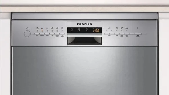 Profilo BM6380MA Bulaşık Makinesi 6 Programlı Inox - Resim 3