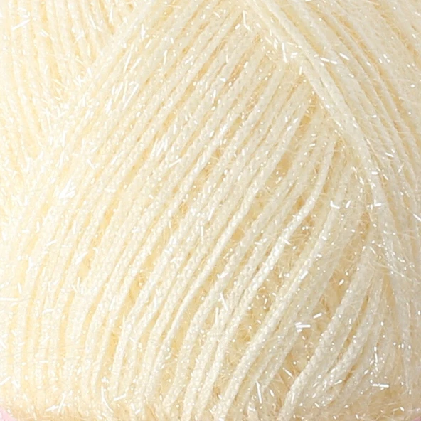 LOREN SILVER KREM EL ÖRGÜ İPİ - RS0065 - 34071 - Resim 2