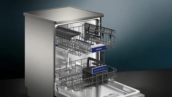 Siemens SN23EI62KT Bulaşık Makinesi Inox 6 Program - Resim 3