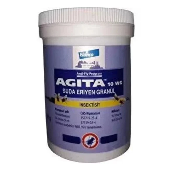Elanco Agita 10 WG Granül Karasinek İlacı 100 gr