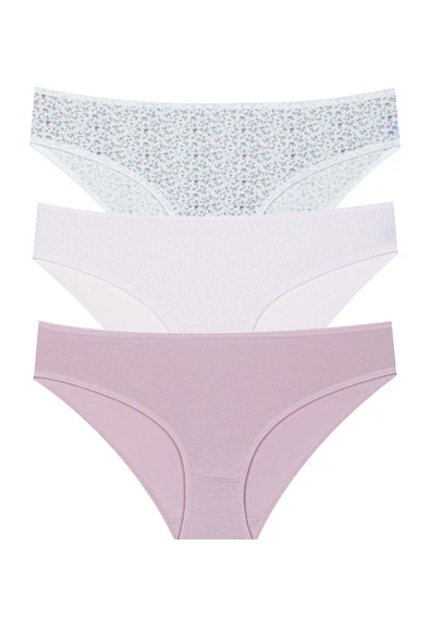 BERRAK 11370 KADIN 3 LÜ ASORTİ BİKİNİ - 2