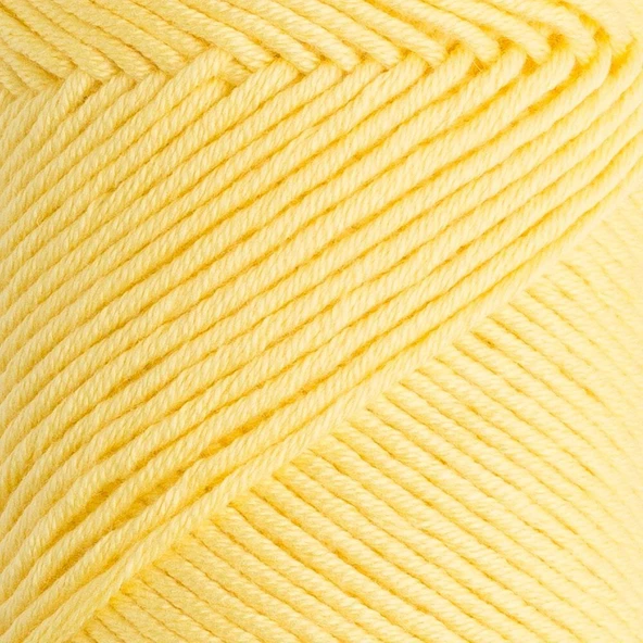 La Mia Baby Cotton Sarı El Örgü İpi - L043 - 33646 - Resim 2