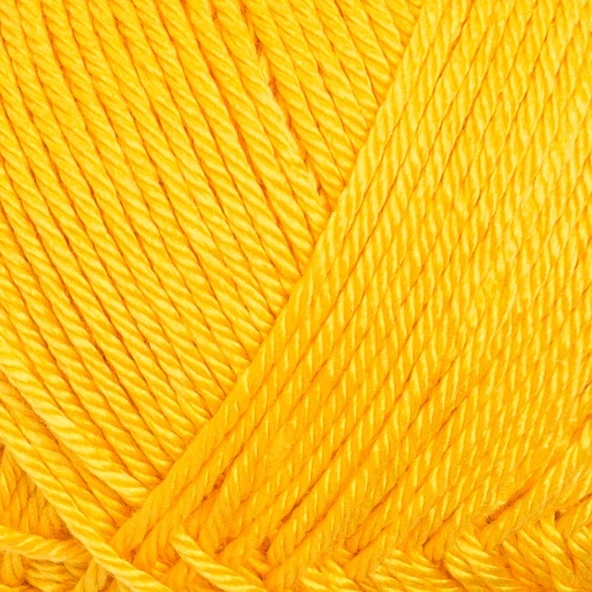 La Mia Silky Hardal Sarı El Örgü İpi - L003 - 33673 - Resim 2