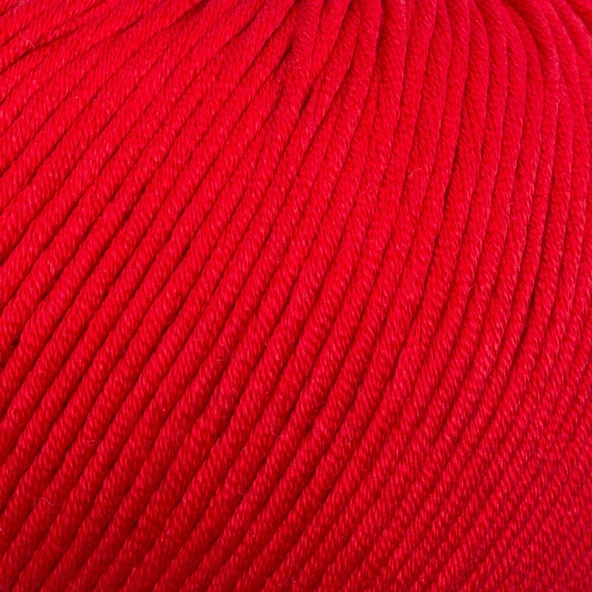 La Mia XL Mercerized Kırmızı El Örgü İpi - 19 - 33762 - Resim 2