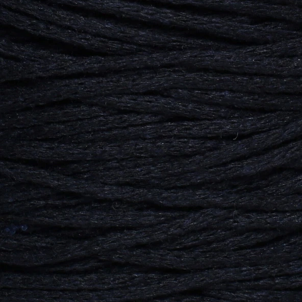 Loren Cotton Macrame Lacivert - R005 - 34361 - Resim 2