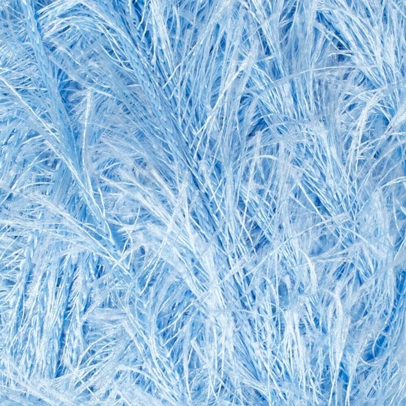 Loren Furry Bebe Mavisi El Örgü İpi - RF007 - 34046 - Resim 2
