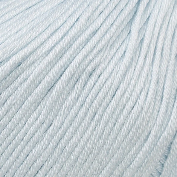 La Mia Mercerized Cotton Bebe Mavi El Örgü İpi - 79 - 33592 - Resim 2